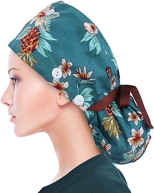 Ponytail Style Scrub Cap