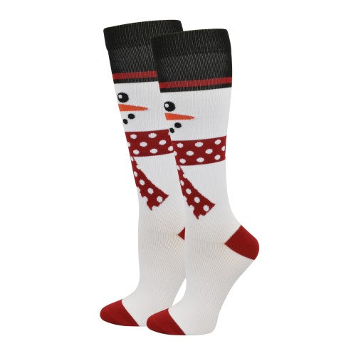 Snowman Fashion Compression Sock