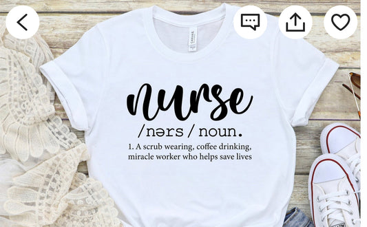 Shirt Series: Emotions of A Nurse