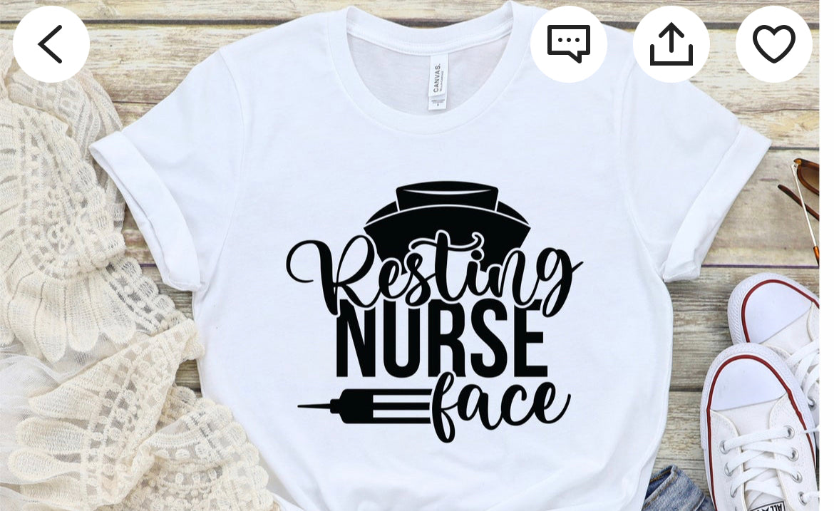 Shirt Series: Emotions of A Nurse