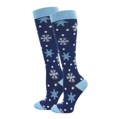 Snowflakes Fashion Compression Sock